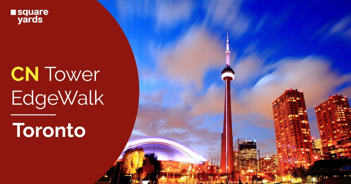 Dangling off the CN Tower EdgeWalk