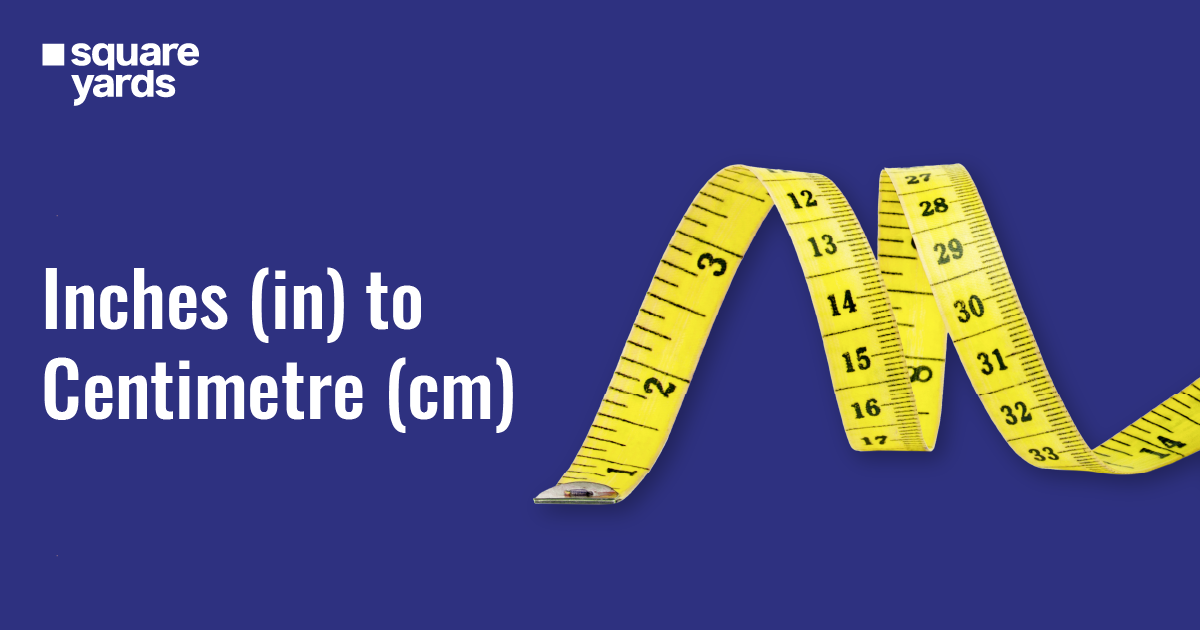 Conversion of Inches(in) To Centimeters (Cm)