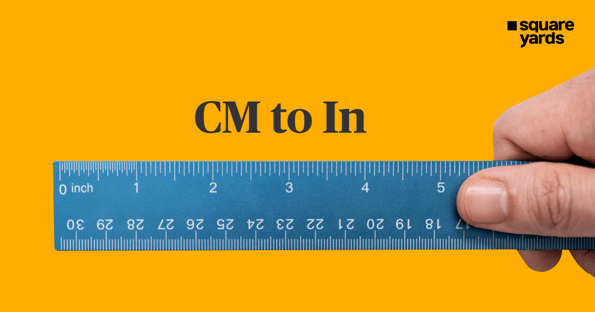 Convert Centimetres To Inches (Cm to Inches)
