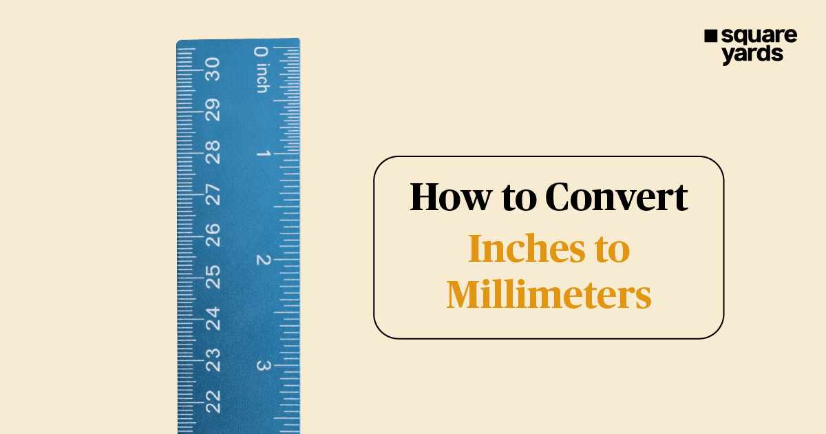 Inches To Mm (Inch to Millimetres) Conversion Online