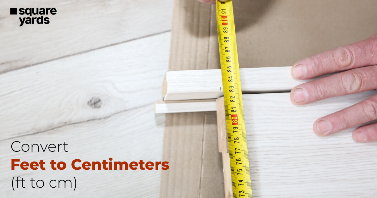 Online Conversion - Feet to Centimetres (Ft to Cm)