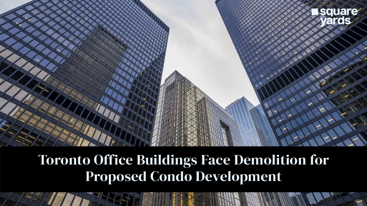 Toronto's Office Market Shifts: Demolition Planned for Two Downtown Buildings